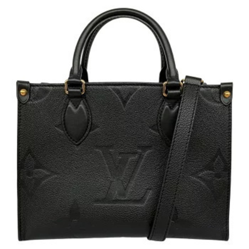 LOUIS VUITTON On The Go Monogram Empreinte Black 2way Shoulder Bag
